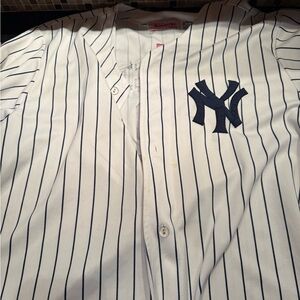 Mitchell & Ness Cooperstown Collection Pinstripe Jersey